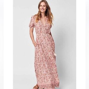 Faherty gorgeous floral Orinda maxi dress